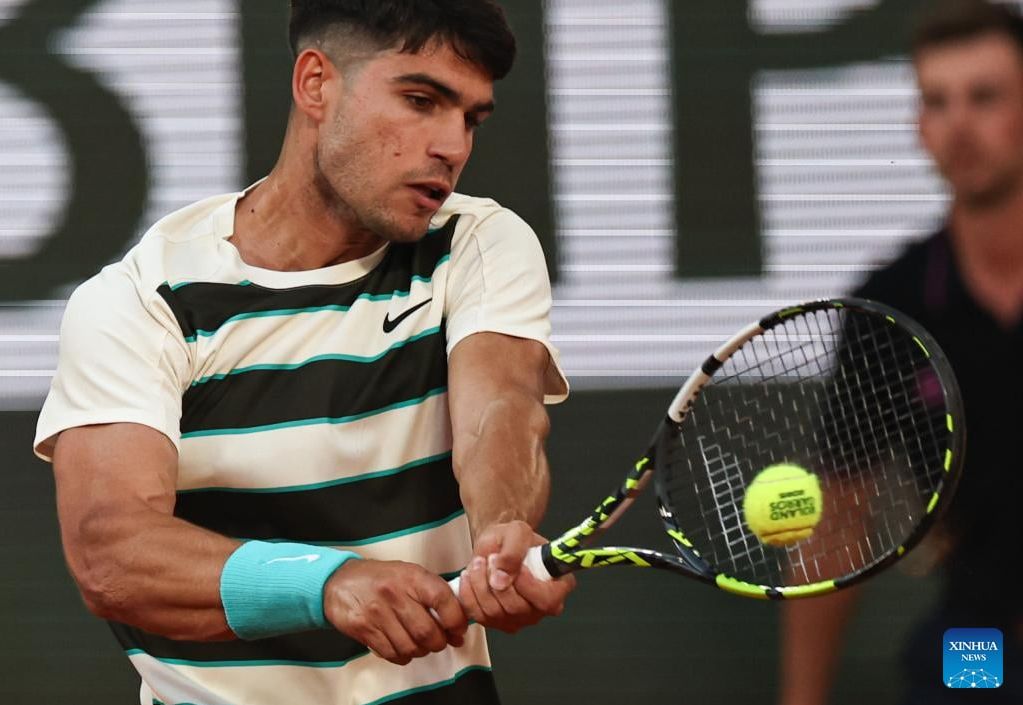 Carlos Alcaraz. Foto: Xinhua