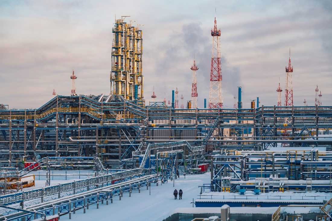Chayandinskoye Gas Field, uno de los campos de gas mas grandes de Rusia, se encuentra en el Lejano Oriente. Foto: Gazprom