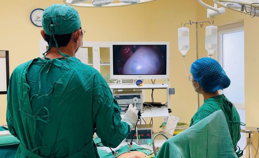 Ovarian cysts in young women are a concern. Photo: Provided by the hospital