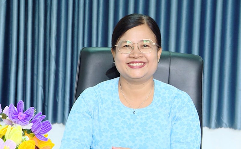 Ms. Ngo So Phe, the first Khmer female doctor in Tra Vinh province. Photo: Hoang Loc