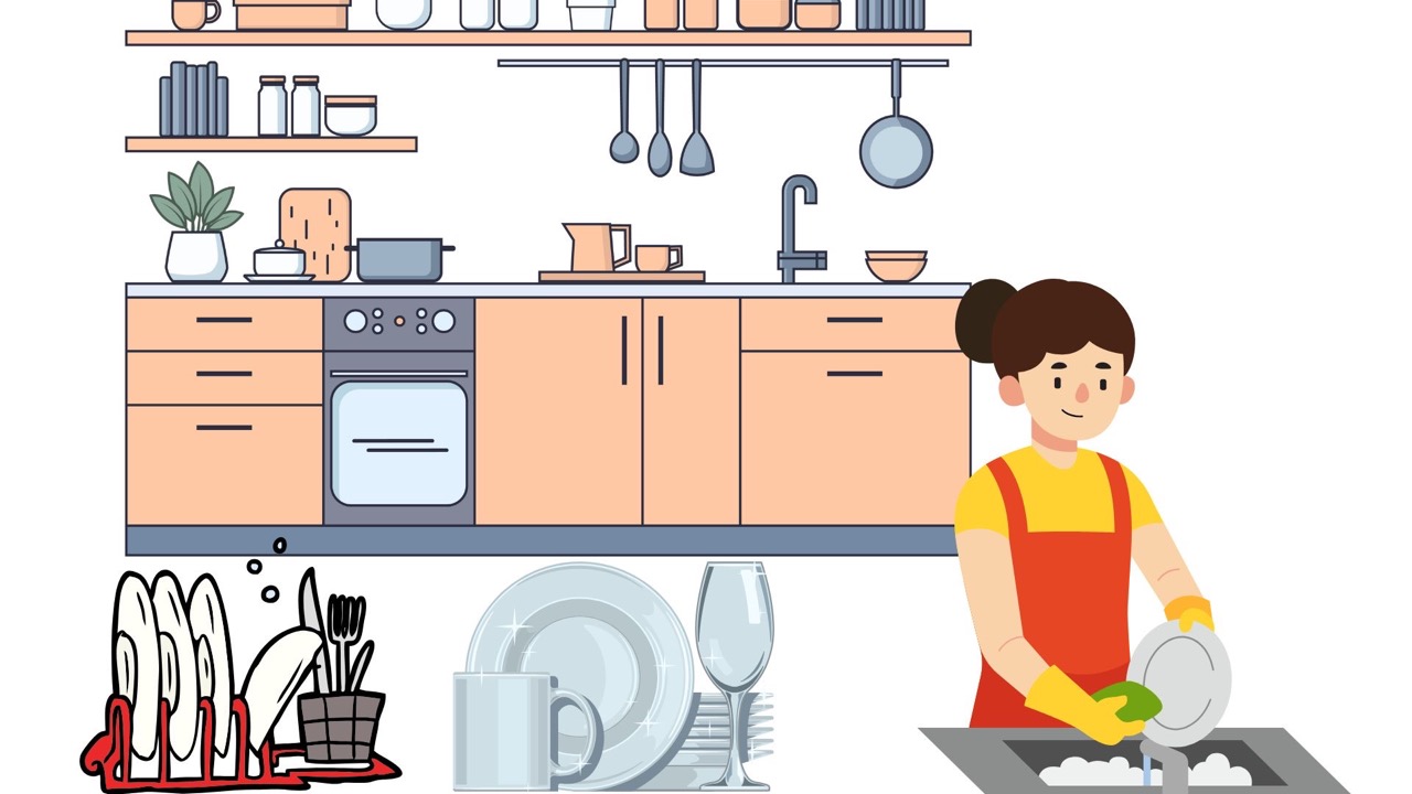 Use vinagre de limon o blanco para eliminar las manchas en los platos. Foto grafica: Huong Son