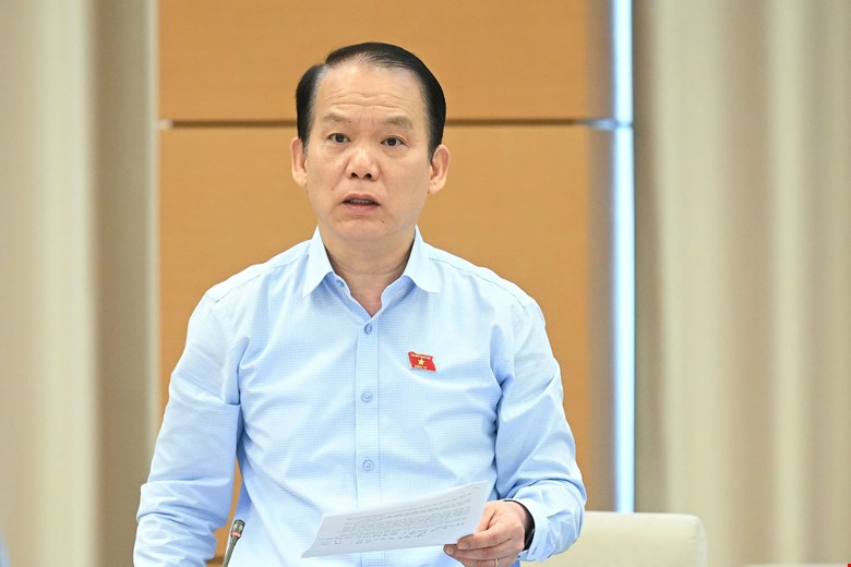 Chu nhiem Uy ban Phap luat va Tu Phap Hoang Thanh Tung. Anh: Quochoi.vn