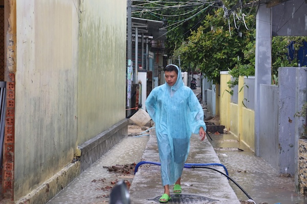 Da Nang gasto 135 mil millones de dong para resolver las inundaciones para el punto caliente. Foto: Nguyen Linh