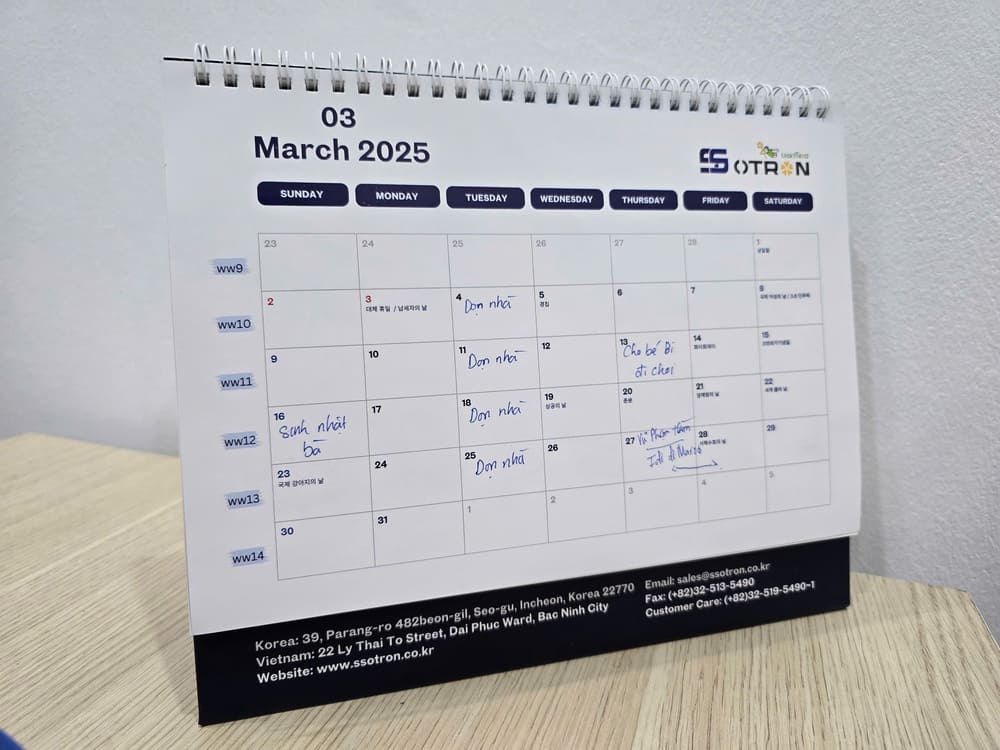 El uso del horario de escritorio ayudara a las amas de casa a organizar las tareas domesticas de manera efectiva y cientifica. Foto: Tuan dat