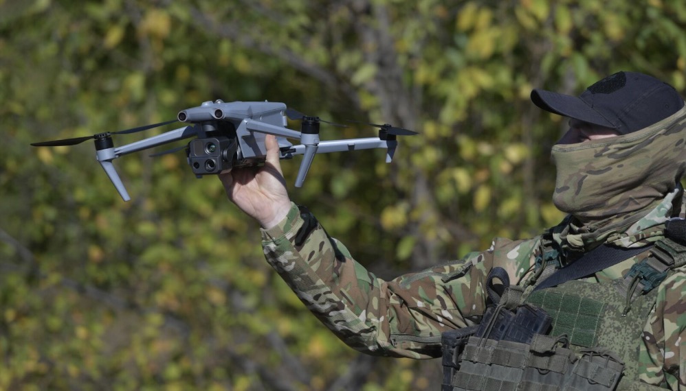 Russia has launched a type of anti-laser UAV weapon. Photo: Sputnik