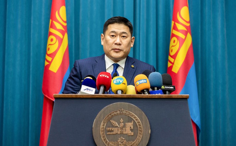 Mongolian Prime Minister Luvsannamsrai Oyun-Erdene. Photo: AFP