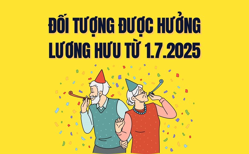 The subjects are entitled to pensions from 1.7.2025. Graphics: Tra My