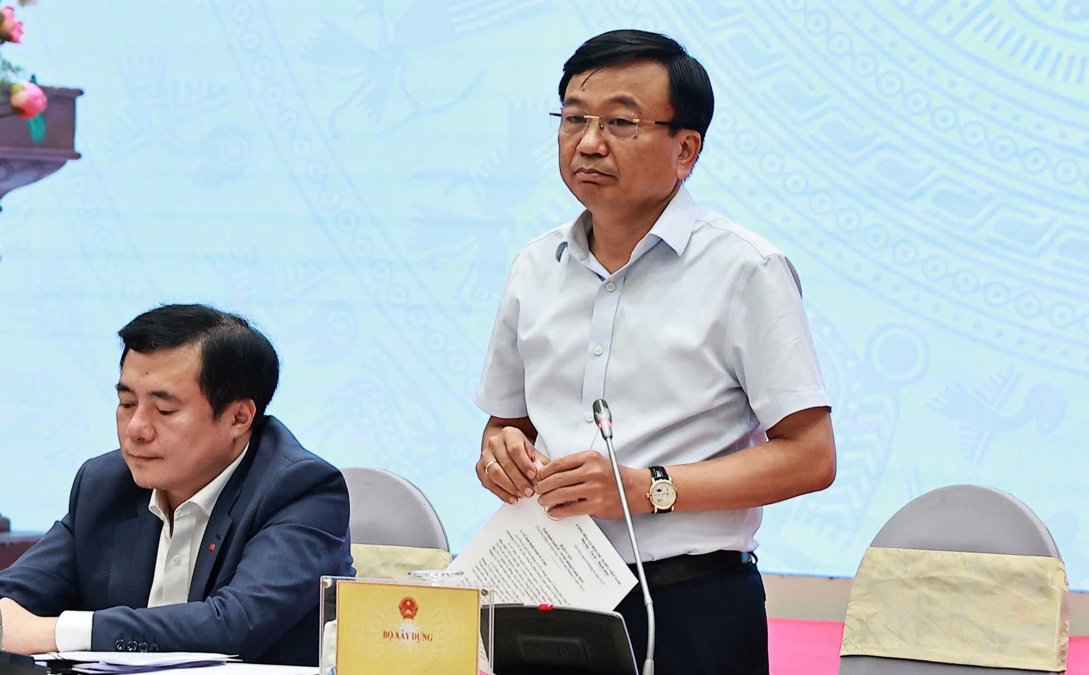 Deputy Minister of Construction Nguyen Danh Huy. Photo: Cao Nguyen.