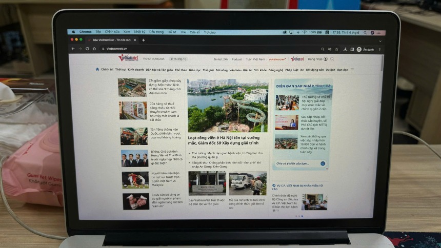 VietNamNet Newspaper under the Ministry of Ethnic Minorities and Religions. Photo: Cao Nguyen