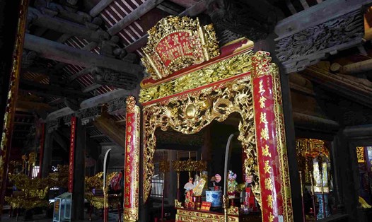 Tour đêm Dấu thiêng Hàng Kênh sẽ tổ chức tại đình Hàng Kênh, di tích kiến trúc quốc gia ở Hải Phòng. Ảnh: Mai Dung