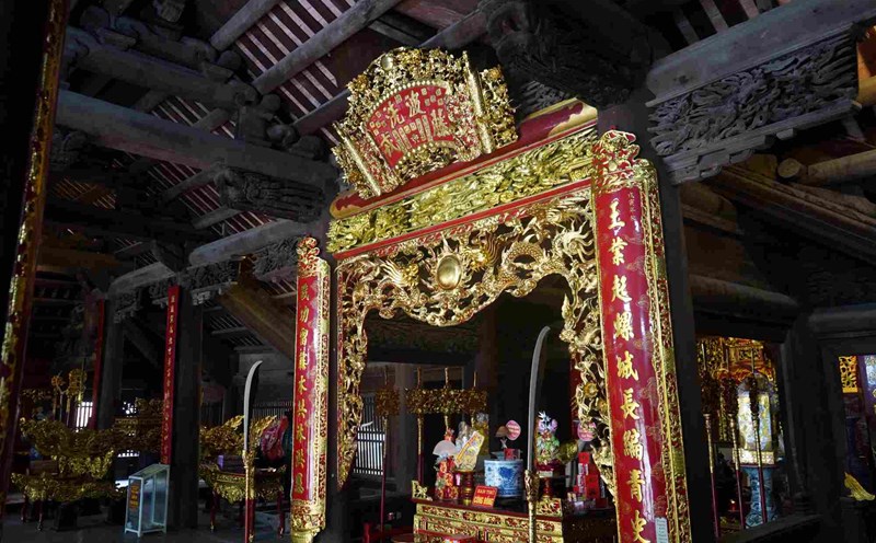 The Hang Kenh Sacred Night Tour will take place at Hang Kenh communal house, a relic of the architectural style of the family in Hai Phong. Photo: Mai Dung