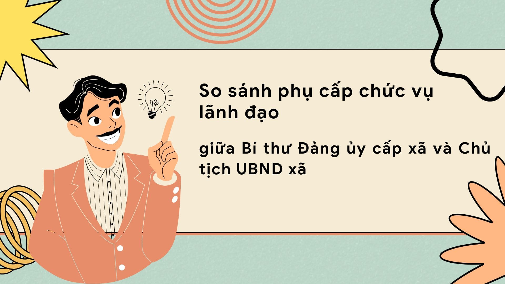 Comparison of leadership allowances between Commune Party Committee Secretaries and Chairmen of Commune People's Committees