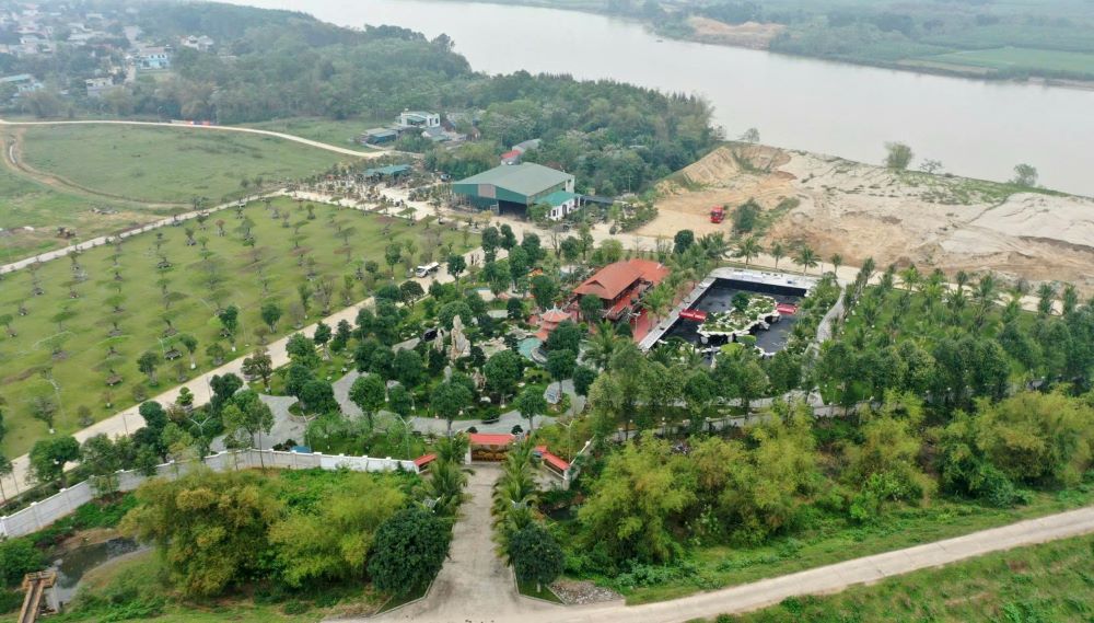 Khu biệt phủ được cho là của