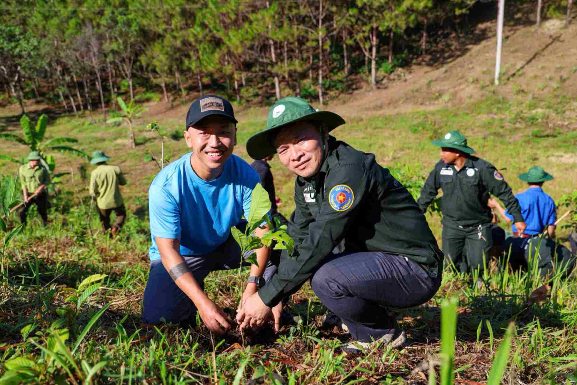 En los ultimos años, la provincia de Dak Nong ha acelerado la implementacion de arboles y bosques. Foto: Phan Tuan