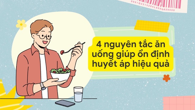 Eat lots of green vegetables, limit fat to stabilize blood pressure. Graphic photo: HUENG SON
