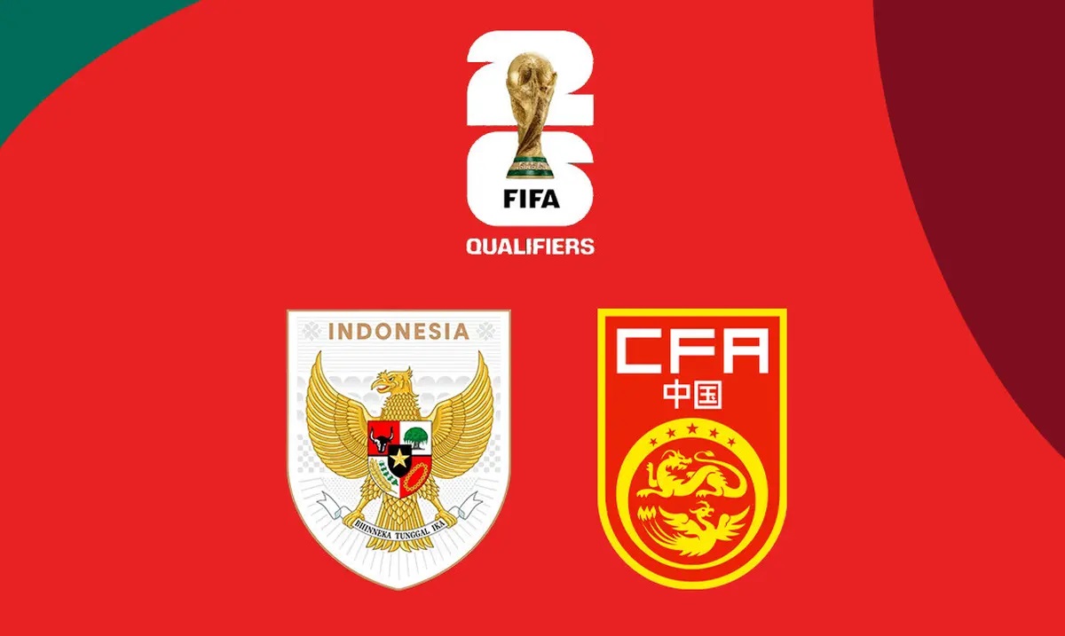 Indonesia da la bienvenida a China en el marco de la calificacion de la Copa Mundial en Asia. Foto: Bola