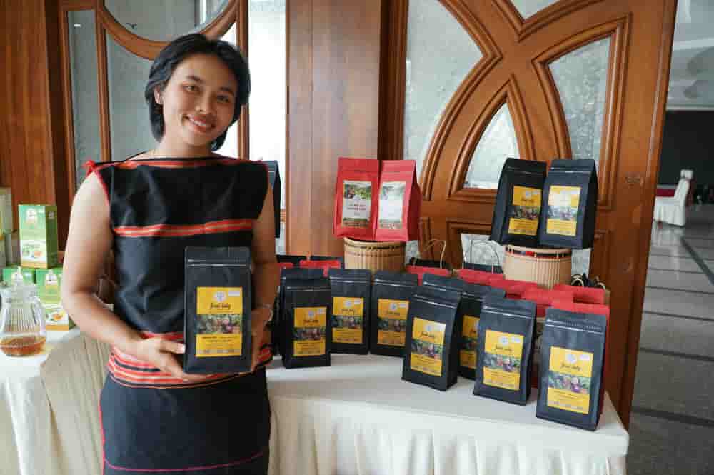 Cafe, productos agricolas exportados por GIA Lai. Foto: Thanh Tuan