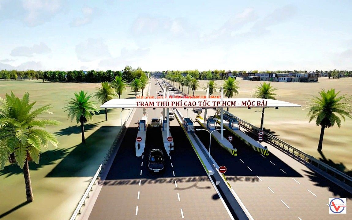 Perspective of Ho Chi Minh City - Moc Bai Expressway. Photo: Ho Chi Minh City Traffic Department