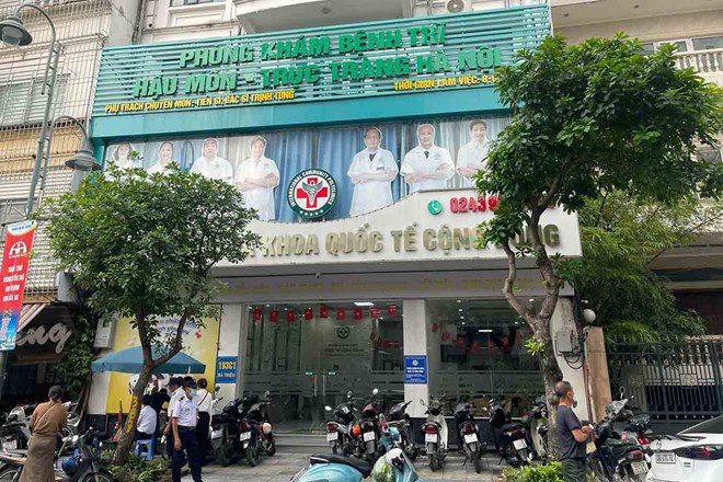 The Community International General Clinic (Hai Ba Trung, Hanoi) - where the incident occurred, the patient was a HIV-infected patient accused of sexual harassment after surgery. Photo: Gia Khiem