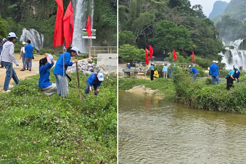 Cao Bang responds to World Environment Day. Photo: Tan Van