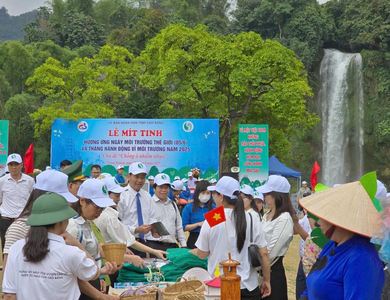 Nhung san pham than thien, khong lam tu nhua duoc trung bay. Anh: Tan Van