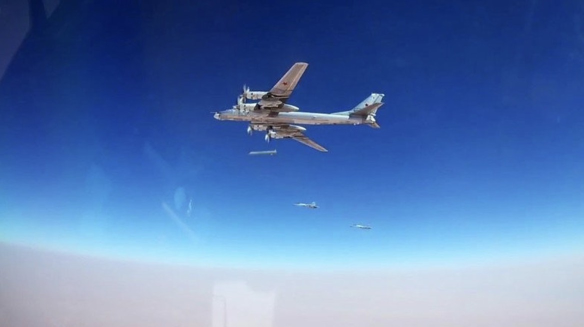 El avion TU-95 esta equipado con misiles KH-101 rusos. Foto: Sputnik