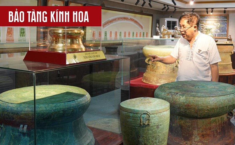 Businessman Nguyen Van Kinh owns 5 national treasures.