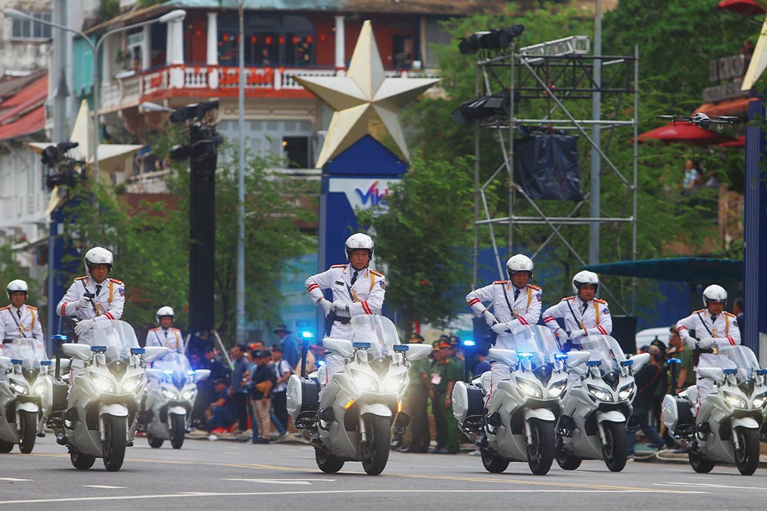 Cac hoat dong cua su kien “Vinh quang Cong an nhan dan Viet Nam” se tiep tuc dien ra trong ba ngay 6, 7 va 8.6 tai Pho di bo Nguyen Hue, TPHCM.