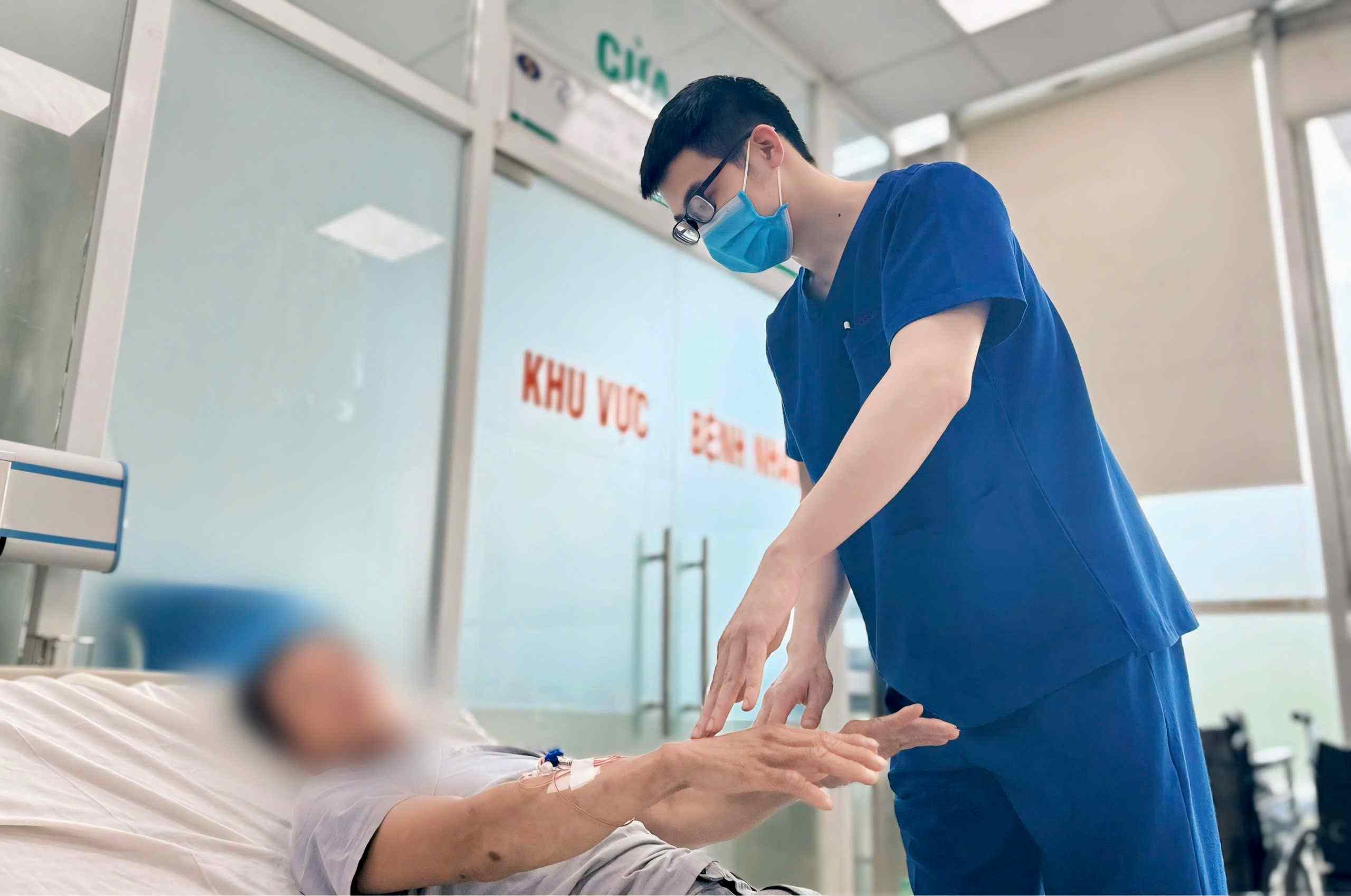 Los pacientes con shock termico han pasado en estado critico. Foto: Thanh Dang