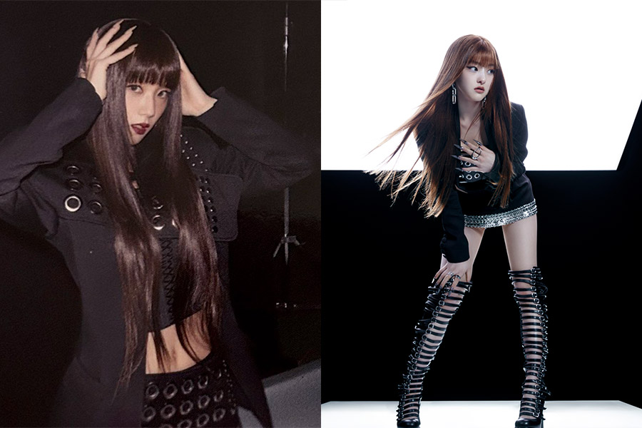 El miembro de Haneul es similar al estilo de Jisoo. Foto: MV "Earthquake/ Album" 224 "