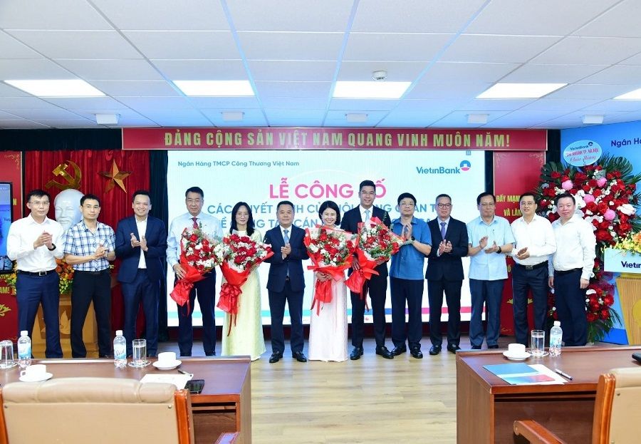 4 new Deputy General Directors introduce Vietinbank's strategic leadership team. Photo: Vietinbank