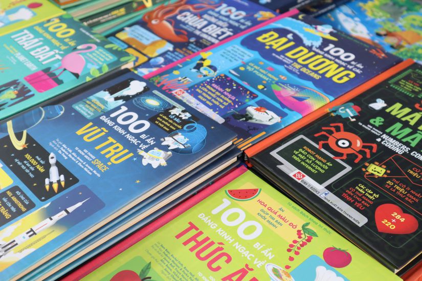 Ferias de libros, actividades alientan a la cultura de lectura a tener lugar vigorosamente durante todo el año. Foto: Thuy Trang