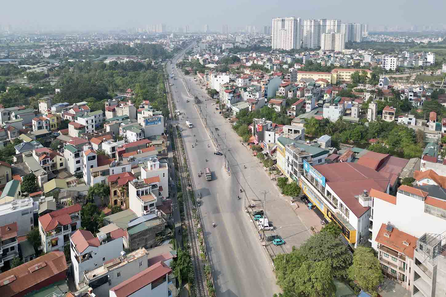 A corner of Thanh Tri district, Hanoi. Photo: Huu Chanh