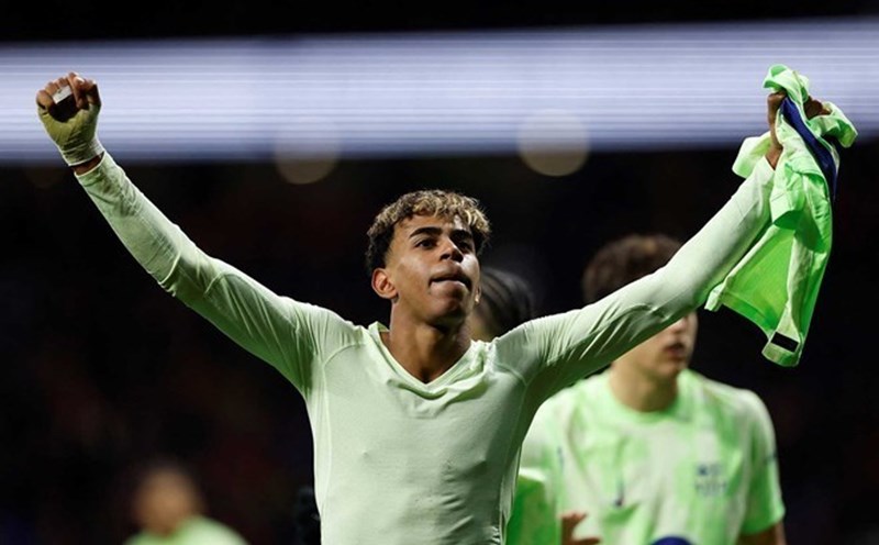 Lamine Yamal is one of the players who was noticed for the Spain vs France match in the Nations League. Photo: AFP