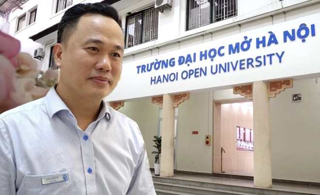 Truong Dai hoc Mo Ha Noi khong xet tuyen to hop C00 cho mot so nganh. Anh: Trang Ha