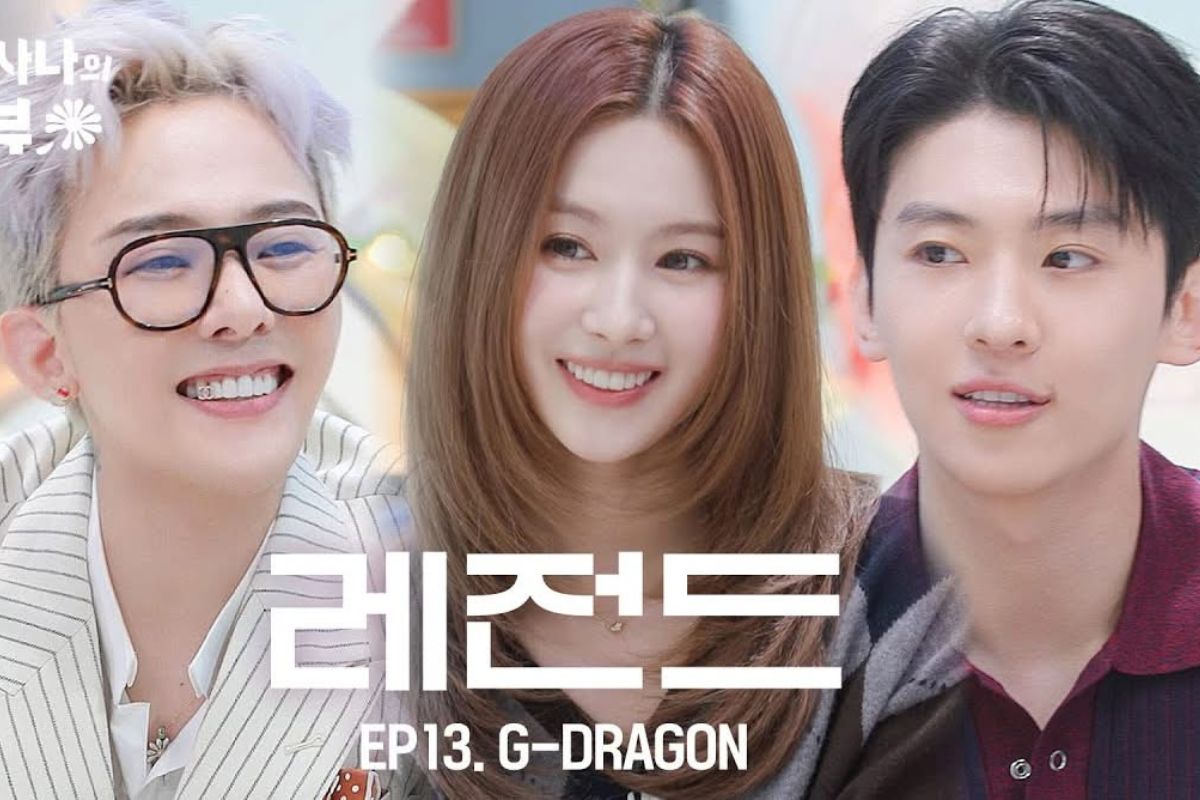 G-Dragon, Sana y Dex en el programa "Entrevista de refrigeradores". Foto: Fabricante 117