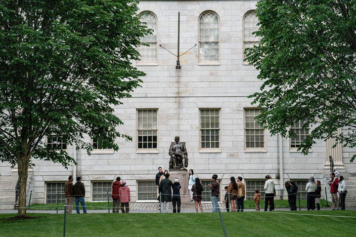 Campus de la Universidad de Harvard. Foto: Xinhua