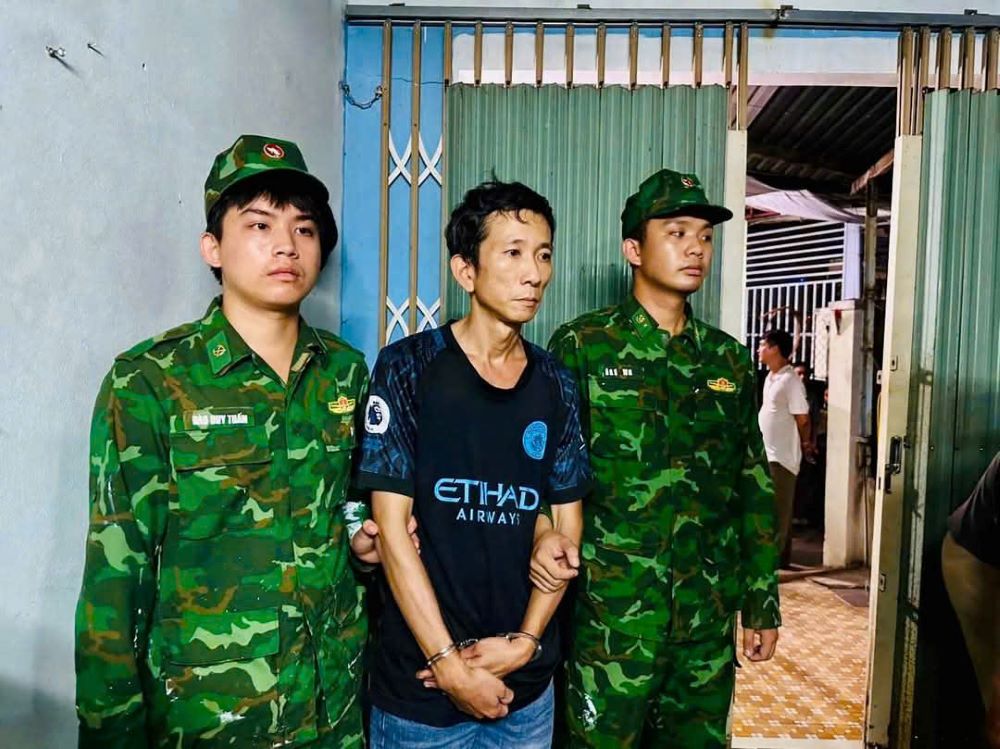 Arrest of 2 subjects for drug trafficking in Da Nang. Photo: Doan Quang