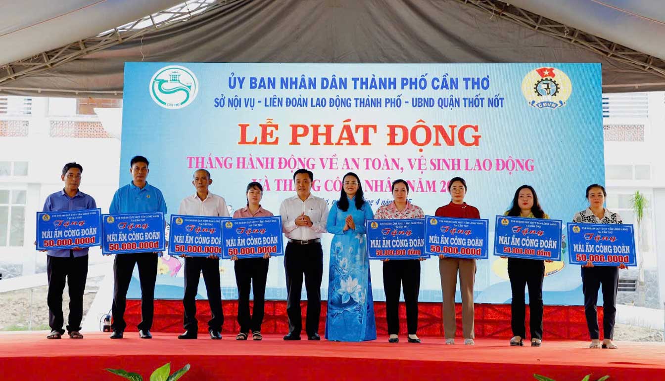 Tu dau nam den nay, LDLD xet ho tro xay moi, sua chua Mai am Cong doan cho DV, NLD kho khan voi tong gia tri tren 1 ti dong. Anh: My Ly