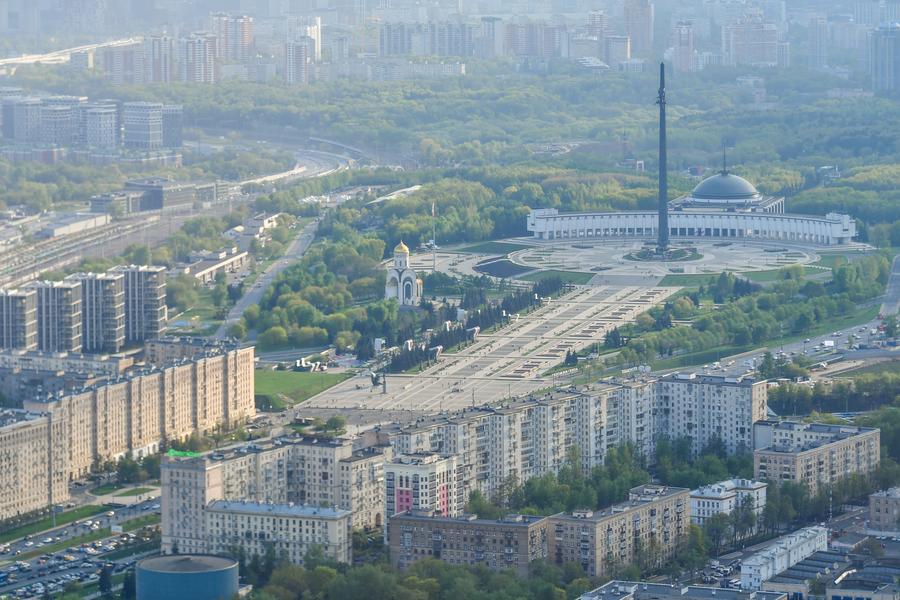 La escena en Moscu, Rusia. Foto: Xinhua