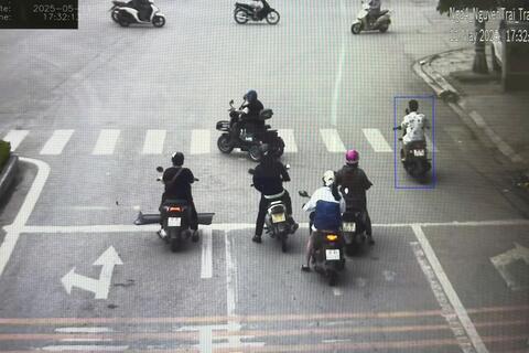 Las motos fueron castigadas en Thanh Hoa. Foto: Policia de Thanh Hoa