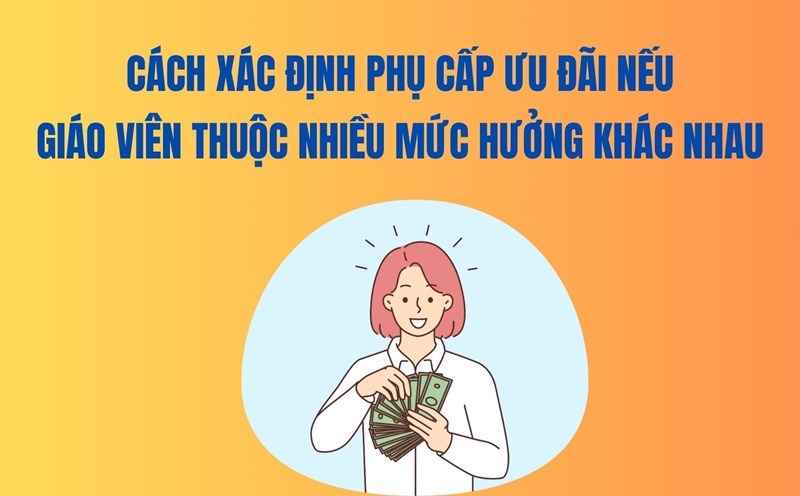 How to determine preferential allowances if teachers are at many different levels of benefits