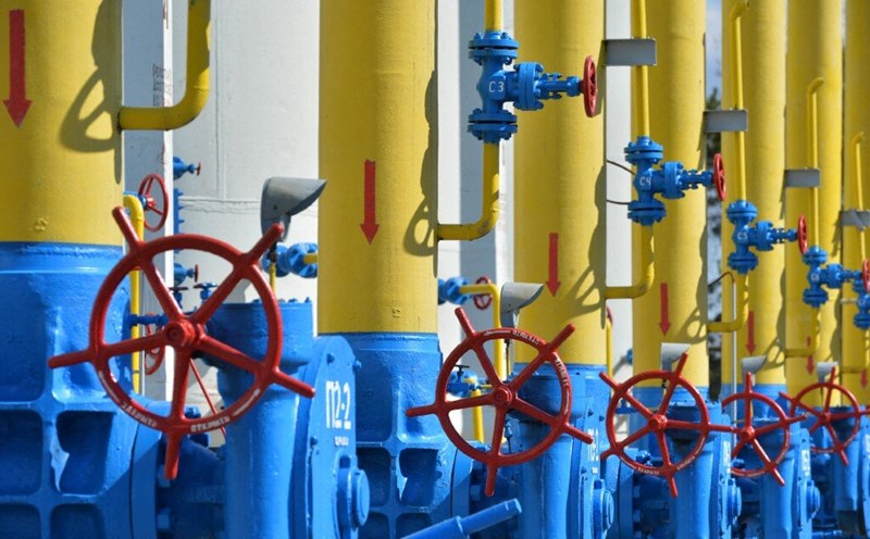 A pumping station of the gas pipeline in Boyarka, Ukraine. Photo: AFP