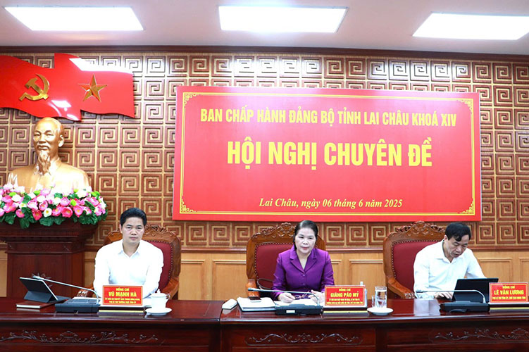 Lai Chau is determined to complete the arrangement of commune-level administrative units. Photo: Lai Chau Electronic Information Portal