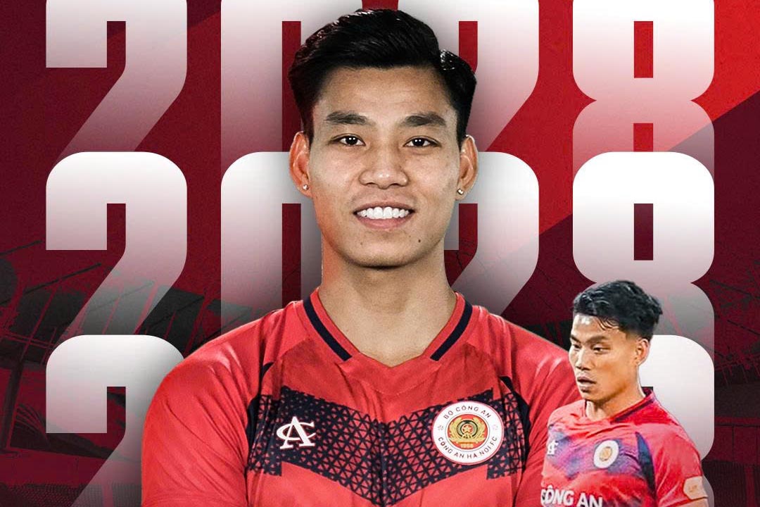 Defender Vu Van Thanh continues to be associated with the Hanoi Police Club. Photo: CAHN FC