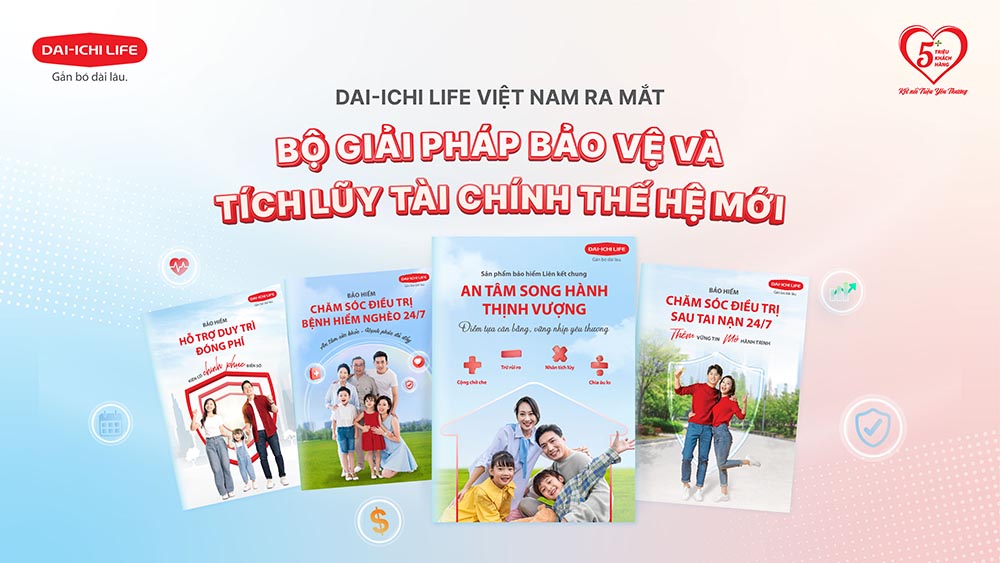 Dai-ichi Life Vietnam launches a new generation of financial protection and accumulation solutions. Photo: Dai-ichi Life Vietnam