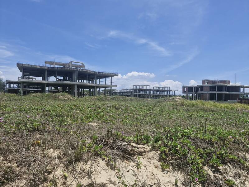 Du an Aria Da Nang Hotel & Resort khoi cong vao thang 1.2020, du kien hoan thanh vao quy IV/2022. Anh: Thu Giang