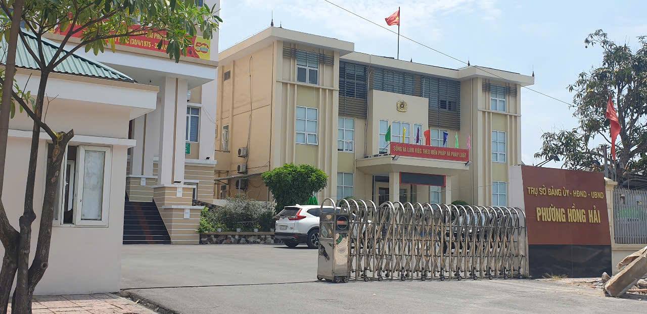 Trụ sở làm việc của phường Hạ Long mới được đặt tại trụ sở UBND phường Hồng Hải, TP Hạ Long, tỉnh Quảng Ninh hiện nay. Ảnh: Nguyễn Hùng