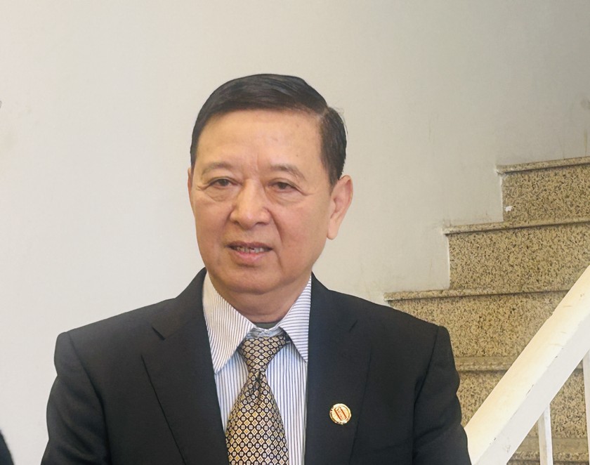 Ông Nguyễn Đăng Sinh - Chủ tịch Hiệp hội Chống hàng giả và Bảo vệ thương hiệu Việt Nam. Ảnh: Nguyễn Nga 