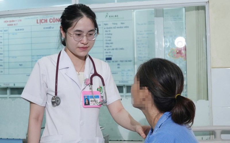 Patient with whole-body bleeding, rare disease. Photo: Provided by the hospital